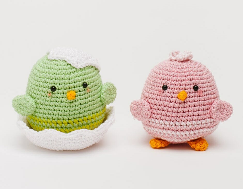 PATRÓN GRATIS Amigurumi Chicky y Chuckle