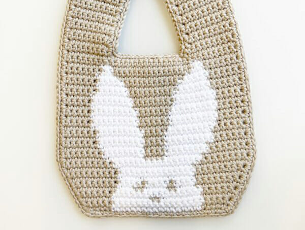 PATRÓN GRATIS Babero Bunny en Crochet