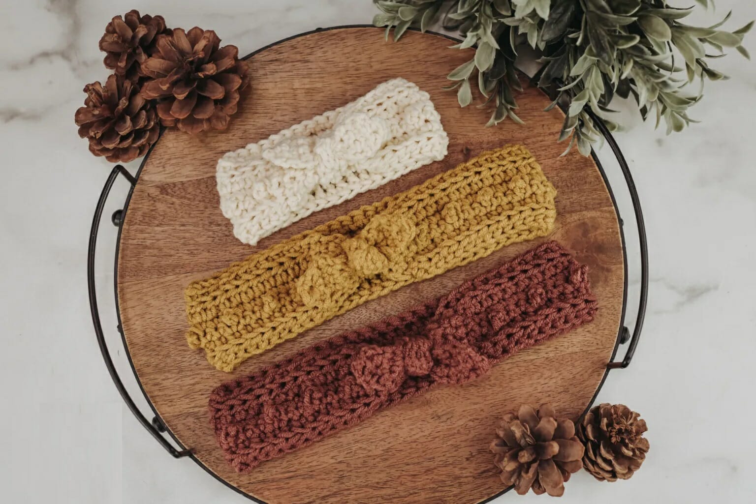 PATRÓN GRATIS Diadema Vintage en Crochet