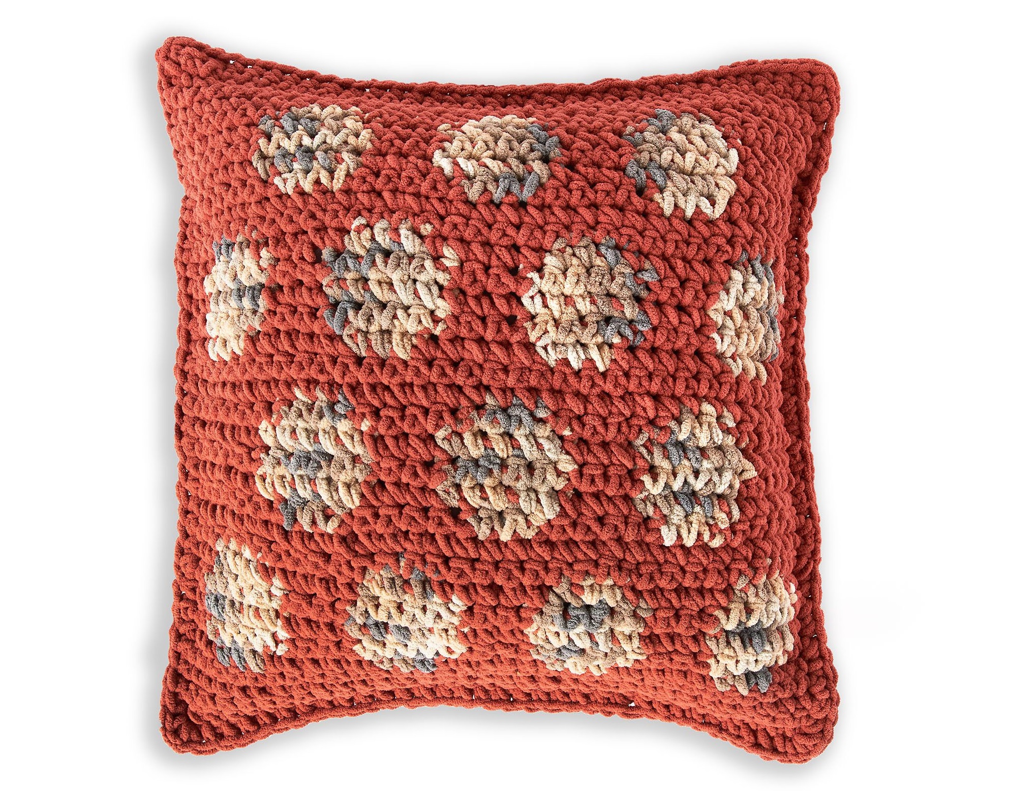 PATRÓN GRATIS Almohadón Confort en Crochet