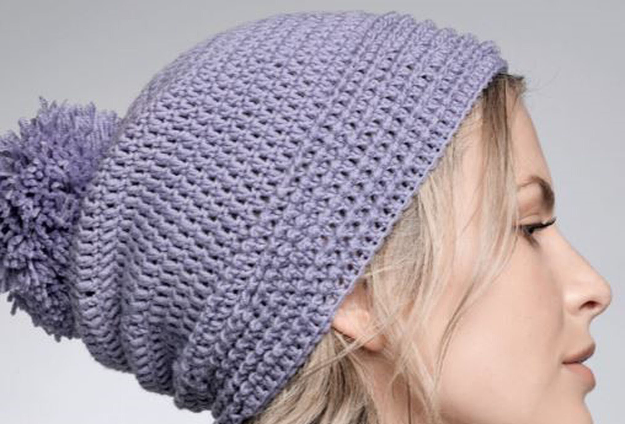 PATRÓN GRATIS Gorro en Punto Cangrejo a Crochet