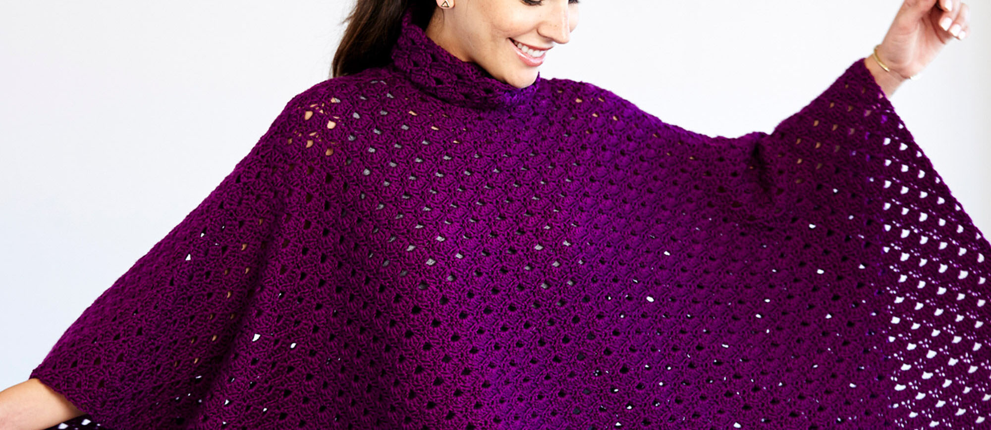 PATRÓN GRATIS Poncho Special Edition en Crochet