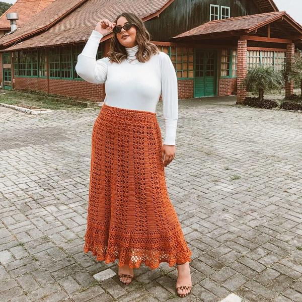 PATRON GRATIS Elegante Falda Penélope en Crochet