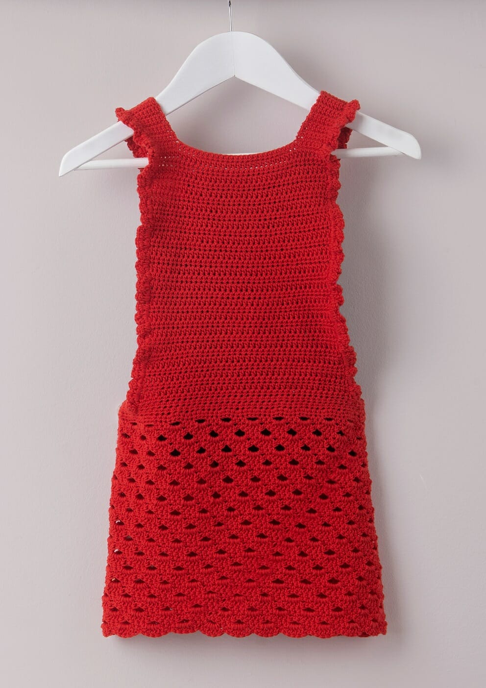 PATRÓN GRATIS Vestido de Colección Infantil en Crochet