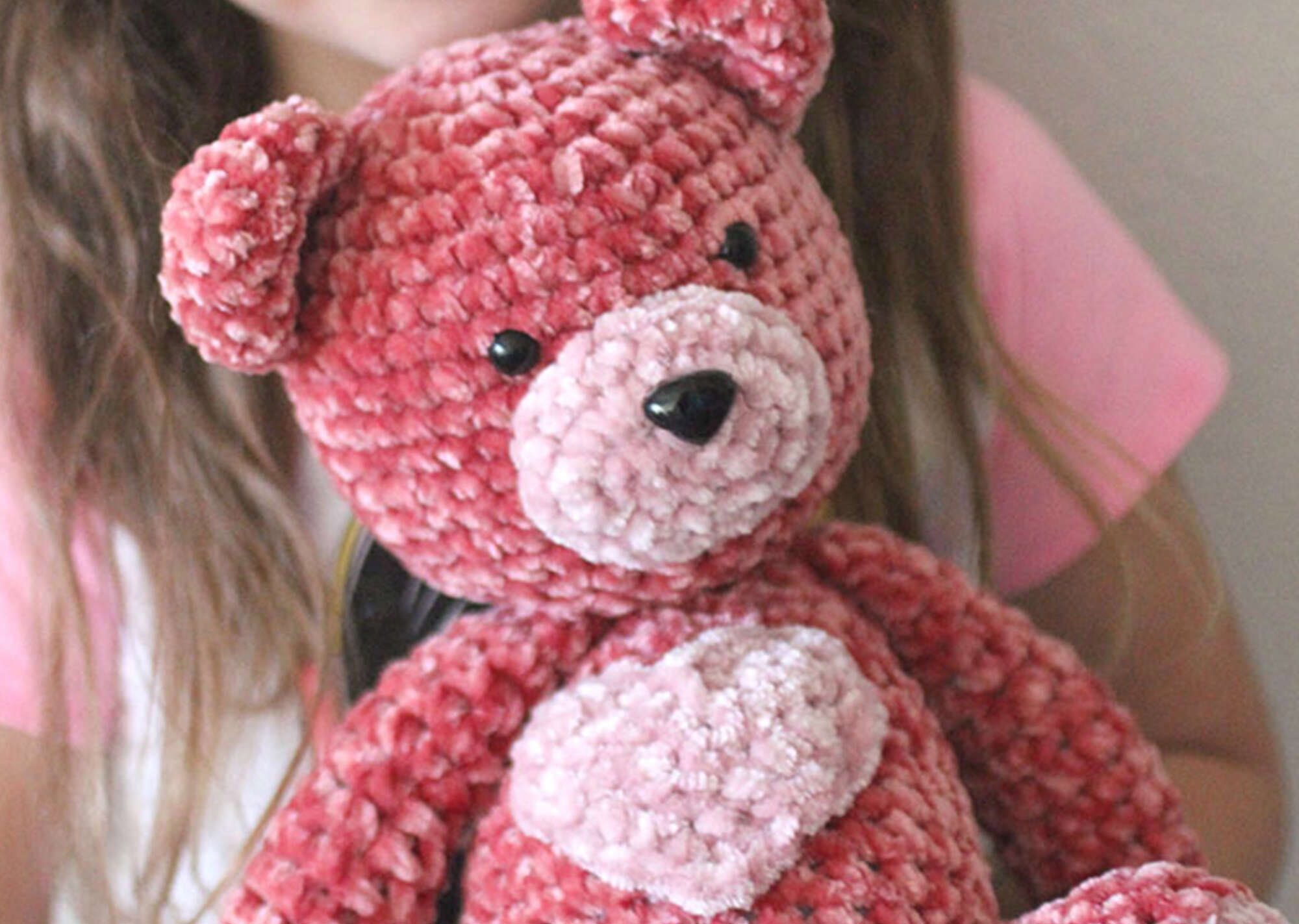 PATRÓN GRATIS Osito Valentino Juguete Amigurumi