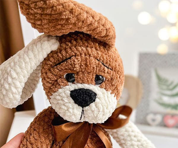 PATRÓN GRATIS Peluche Brando el Perro Amigurumi