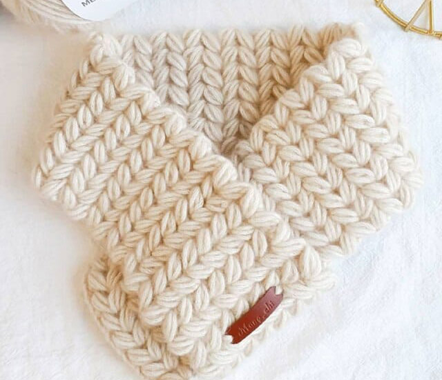 PATRÓN GRATIS Hermosa Bufanda Punto Puff a Crochet