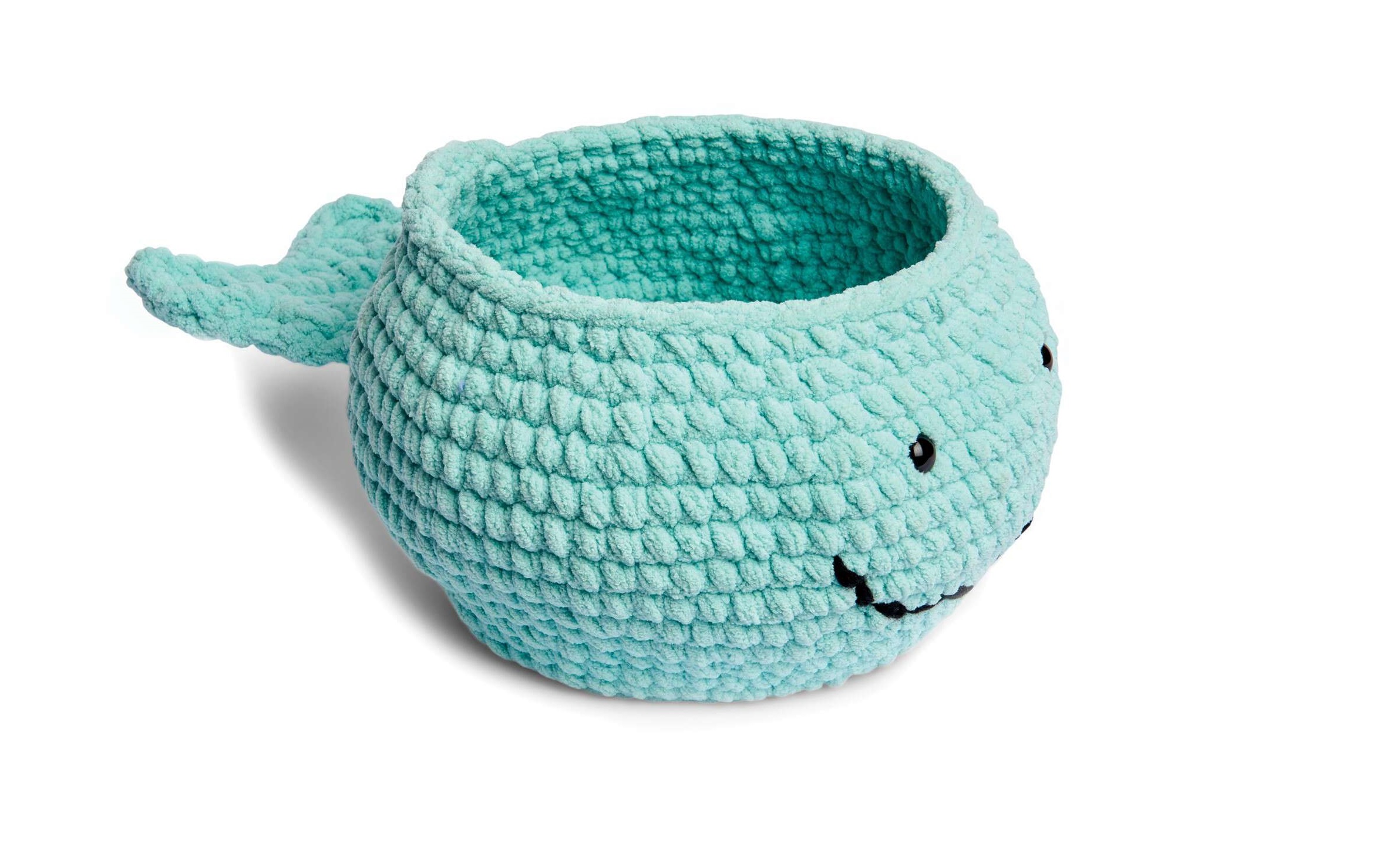 Cesta Whaley a Crochet PATRÓN GRATIS