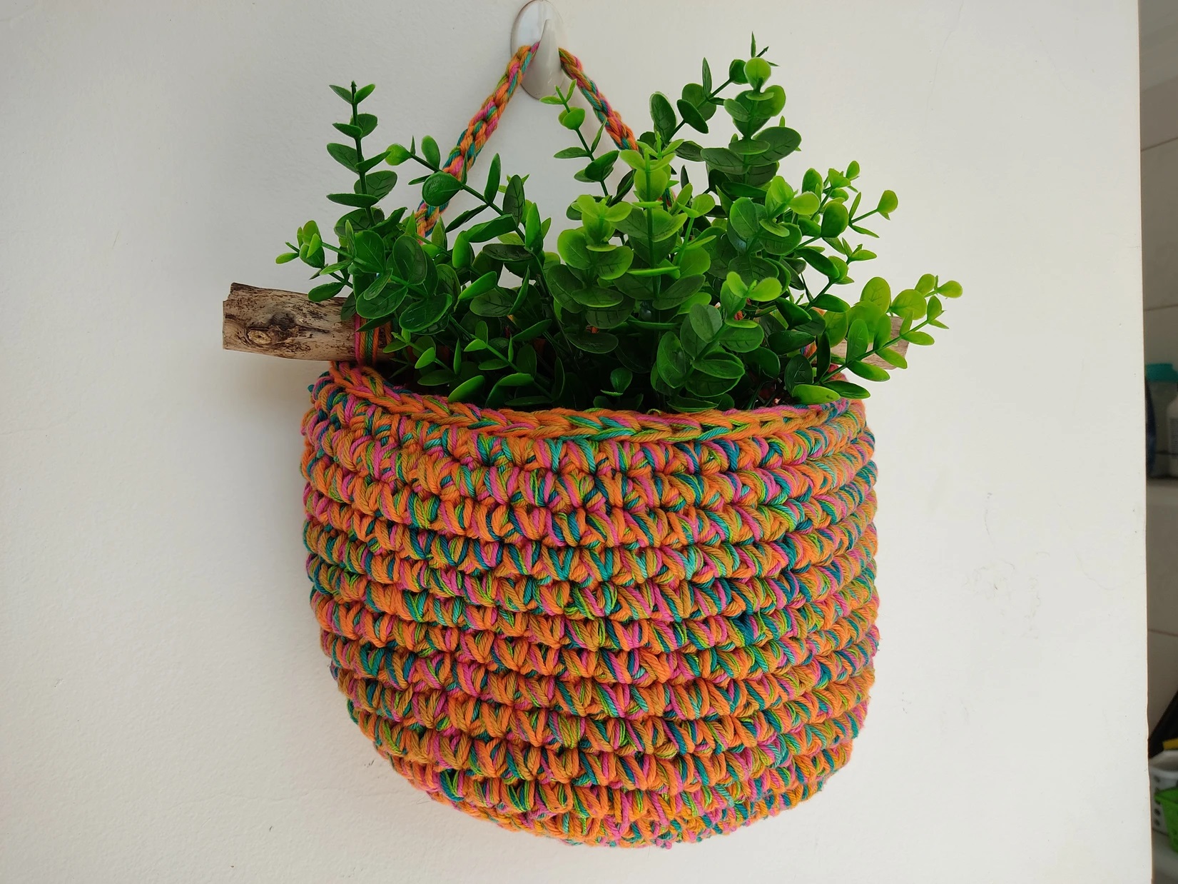 Soporte de planta en Crochet PATRÓN GRATIS