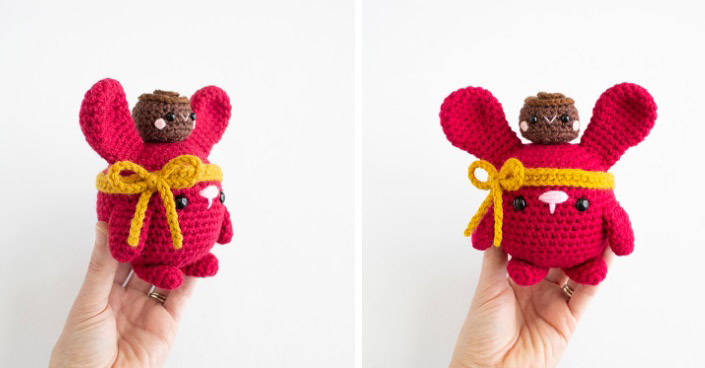 Conejito Alfred Amoroso Amigurumi PATRÓN GRATIS