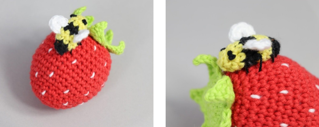 PATRÓN GRATIS Big la Abeja Juguete Amigurumi