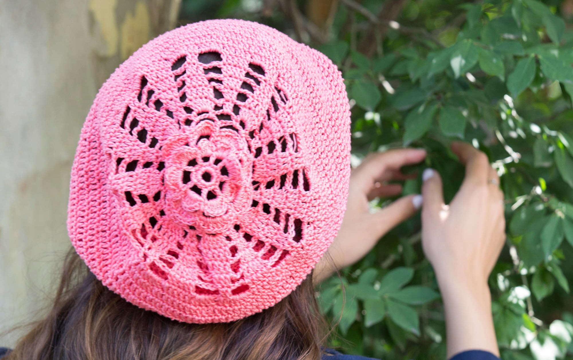 Gorro Princesa de las Flores a Crochet PATRÓN GRATIS