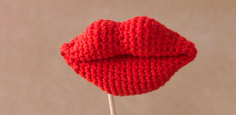 Labios Amigurumi PATRÓN GRATIS