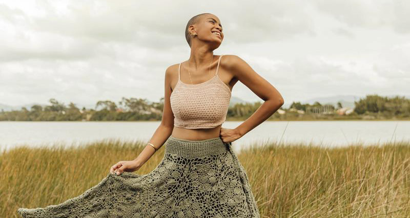 Set Top y Falda en Crochet PATRÓN GRATIS