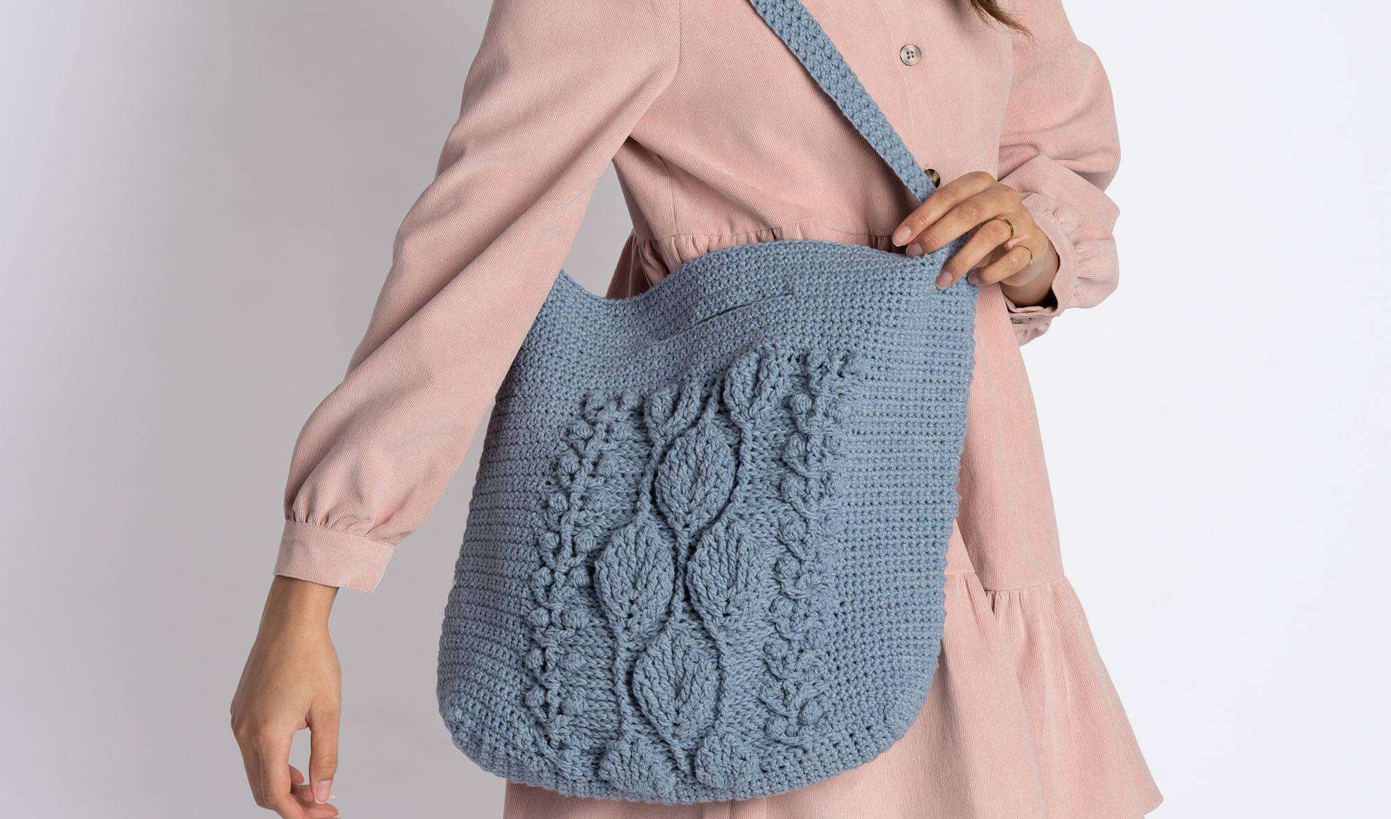 Bolso Hojas Trepadoras en Crochet PATRÓN GRATIS