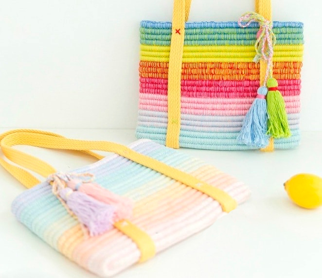 Bolsa Multicolor Bloom en Crochet PATRÓN GRATIS