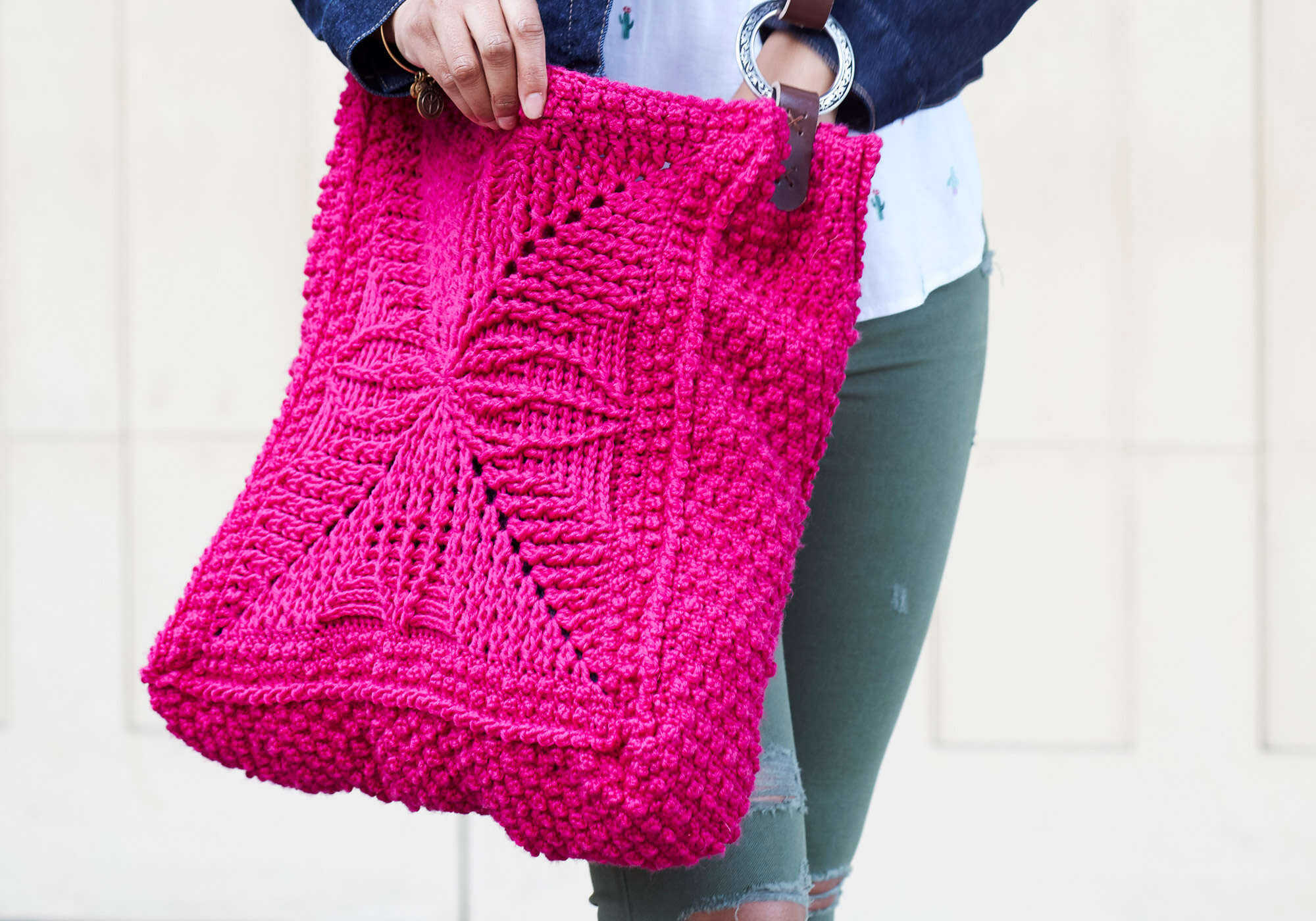 Bolsa Silene en Crochet PATRÓN GRATIS