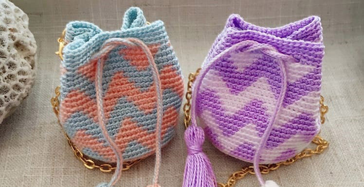 Bolsa ZipZip para Muñeca en Crochet PATRÓN GRATIS