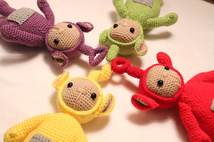 Divertidos Teletubbies Juguetes Amigurumi PATRÓN GRATIS