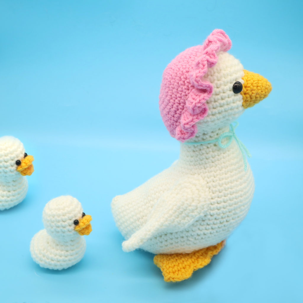 Gansos y Mamá Ganso Juguetes Amigurumi PATRÓN GRATIS