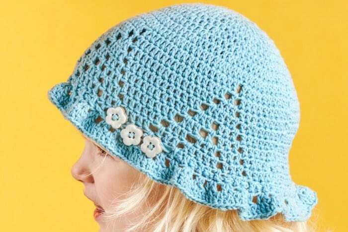 Gorro Cielo Infantil en Crochet PATRÓN GRATIS