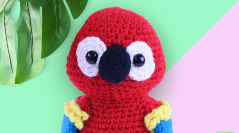 Lorita Loris Juguete Amigurumi PATRÓN GRATIS