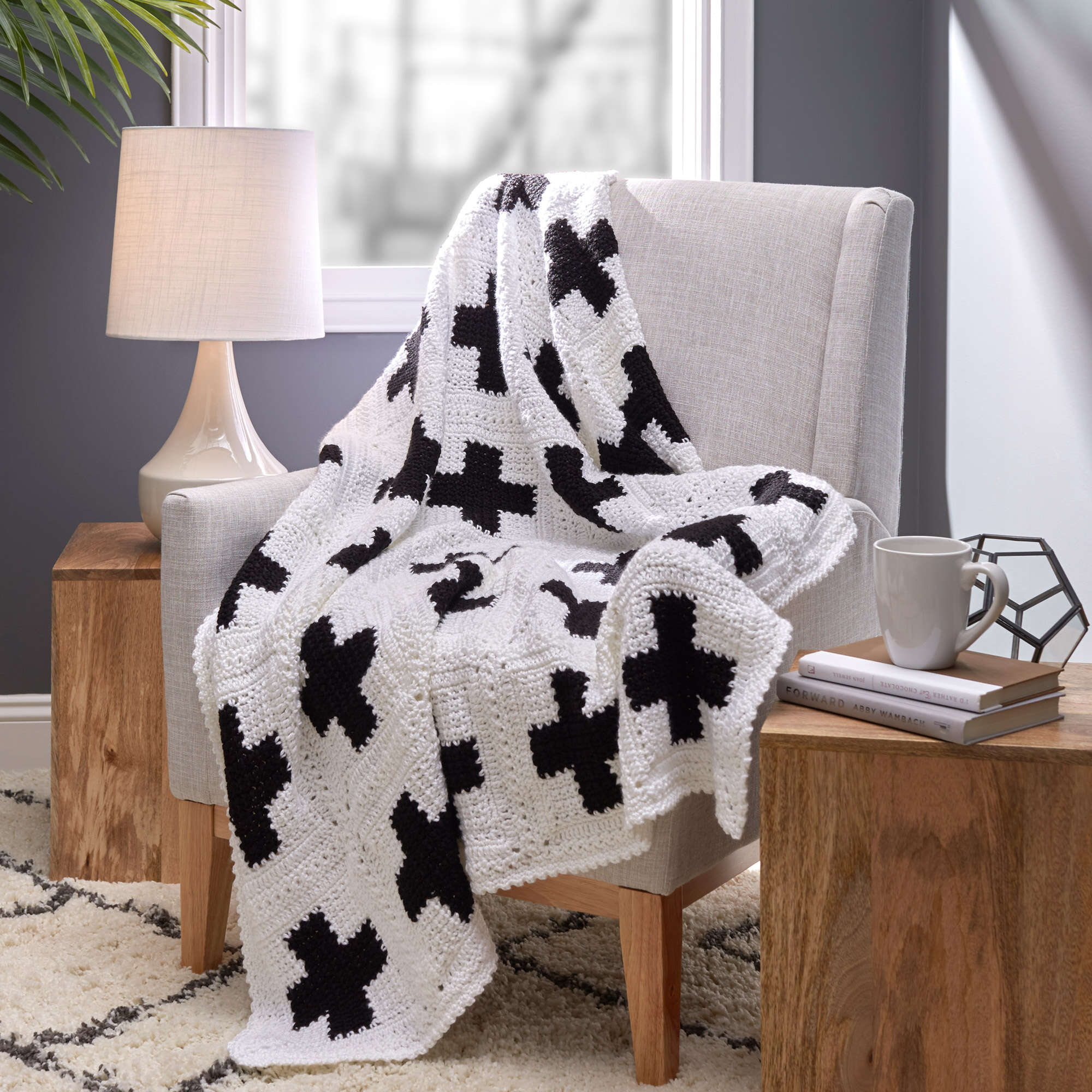 Manta Energía Positiva en Crochet PATRÓN GRATIS