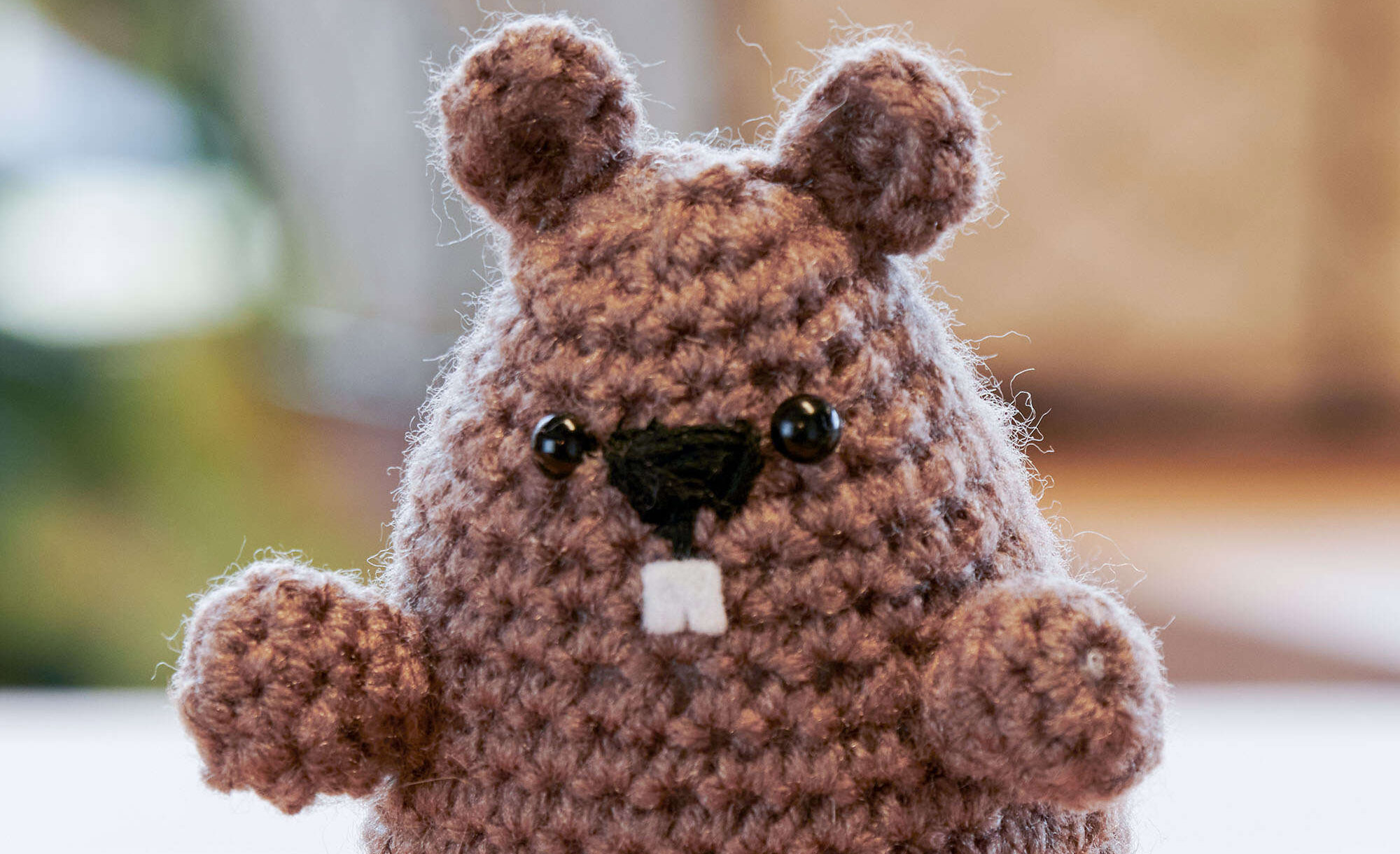 Marmota Juguete Amigurumi PATRÓN GRATIS