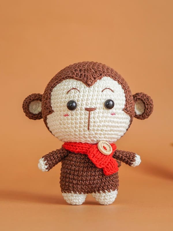 Monito Koko Juguete Amigurumi