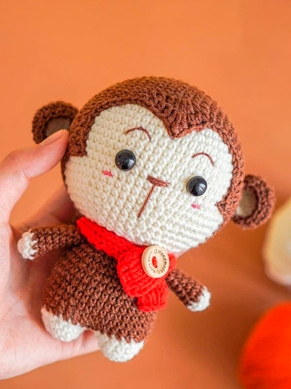 Monito Koko Juguete Amigurumi PATRÓN GRATIS