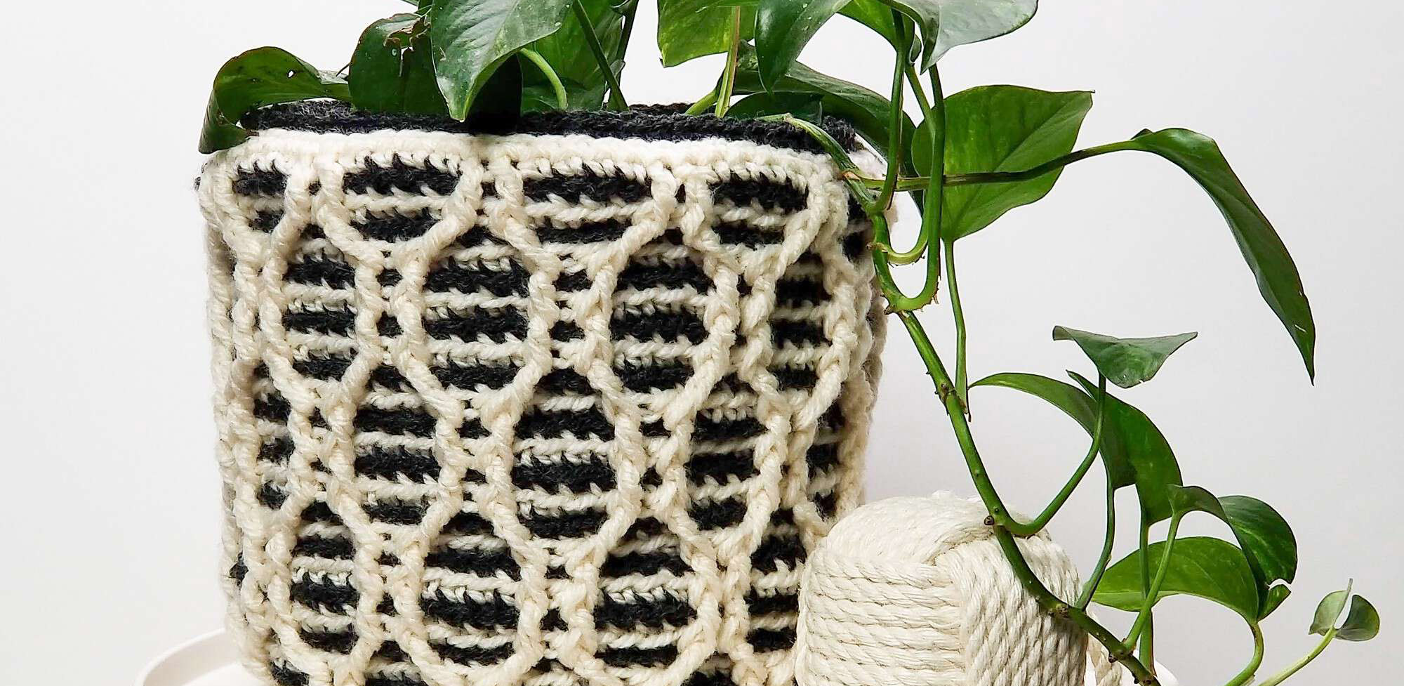 Cesta Reloj de Arena a Crochet PATRÓN GRATIS