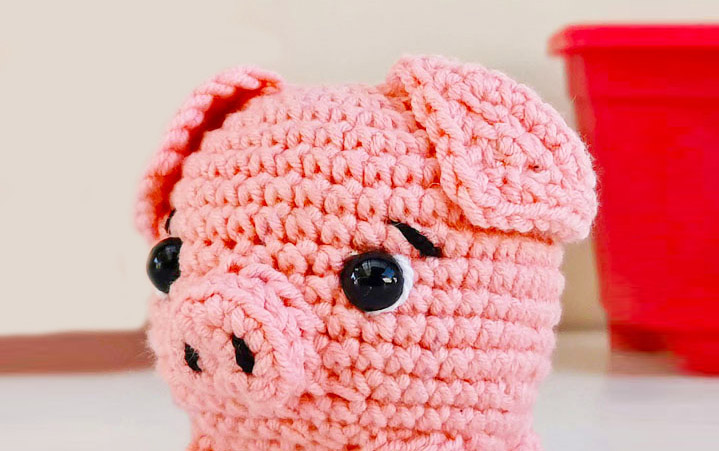 Chanchito Llavero Amigurumi PATRÓN GRATIS
