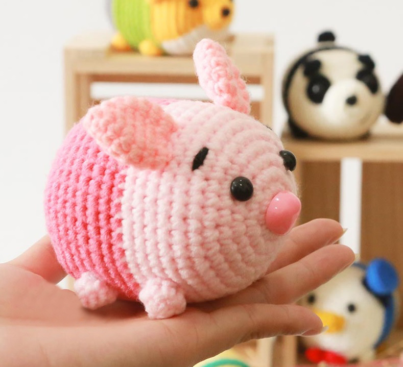 Piglet Regordete Juguete Amigurumi PATRÓN GRATIS