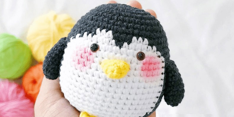 Pingüino Wasabi Juguete Amigurumi PATRÓN GRATIS