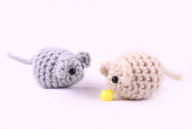 Ratoncitos Multicolores Amigurumi