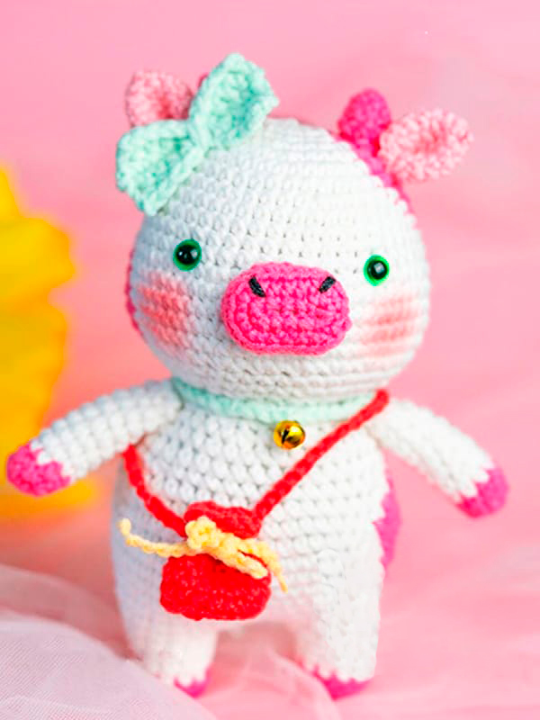 Luli Cow Amigurumi Toy