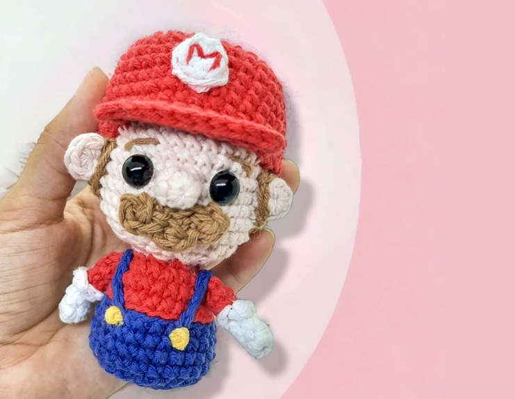 🌟 Mario Juguete Amigurumi PATRÓN GRATIS PDF