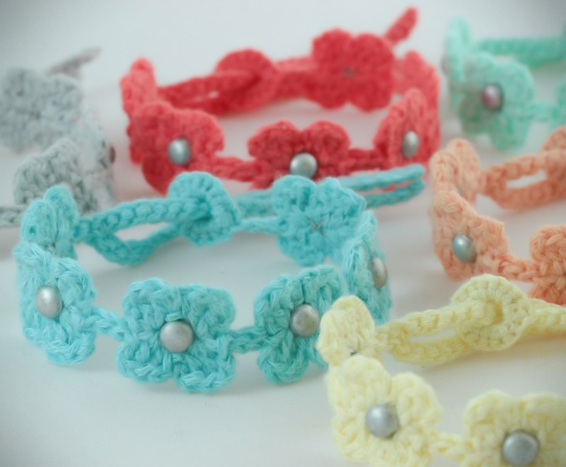 Brazalete Margo en Crochet PATRÓN GRATIS