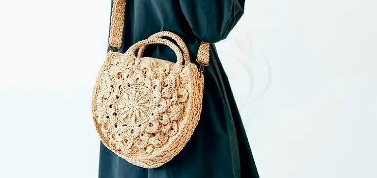 Bolso Alejandría en Crochet PATRÓN GRATIS
