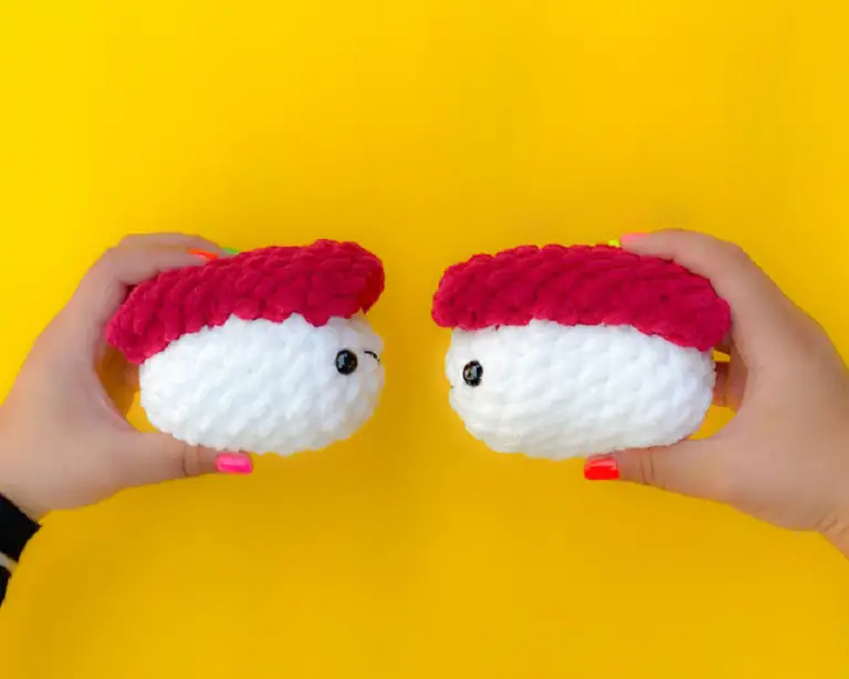 🥢Gran Nigiri de Atún Amigurumi PATRÓN GRATIS