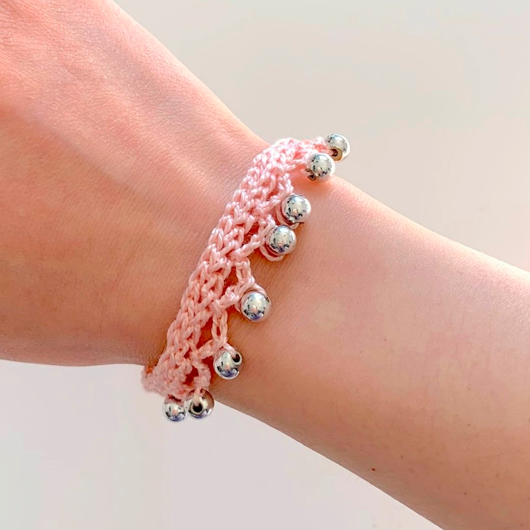 Brazalete Ámbar en Crochet PATRÓN GRATIS