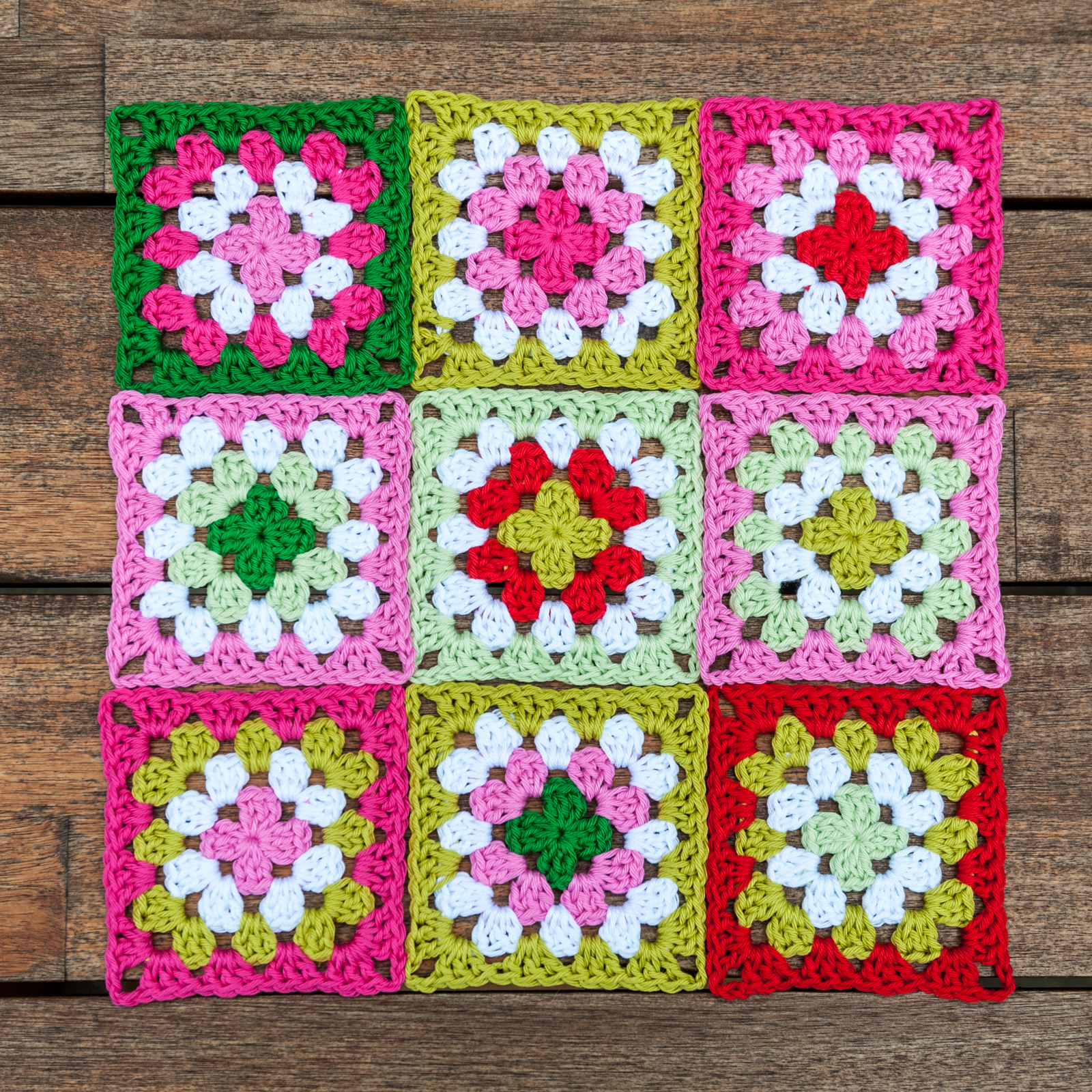 Cojín Granny Square 