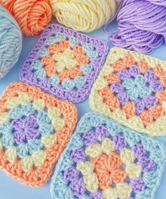 Cuadro de la Abuela en Crochet para Principiantes
