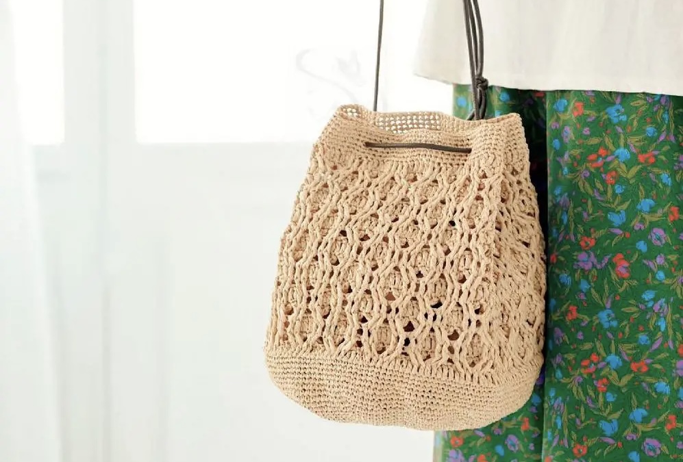🤩 Bolsa Adelina en Crochet PATRÓN GRATIS