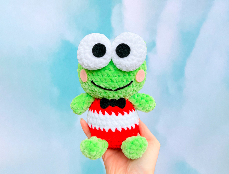 Keroppi Ranita Sanrio Amigurumi