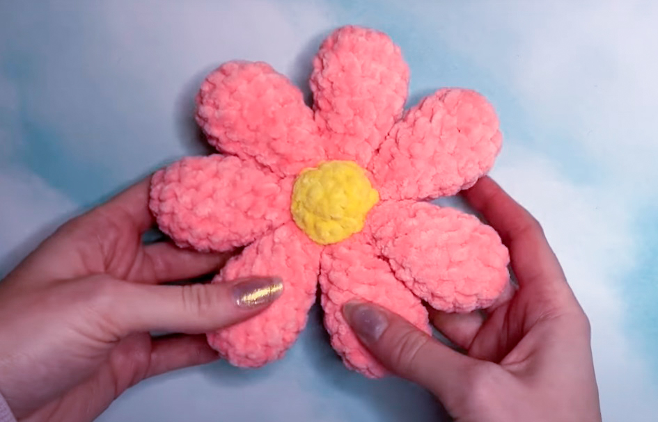 Pequeña Flor Peluche Amigurumi