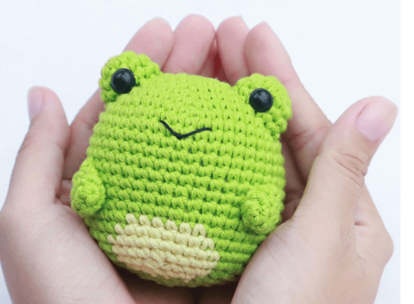 Ranita Nita Juguete Amigurumi PATRÓN GRATIS