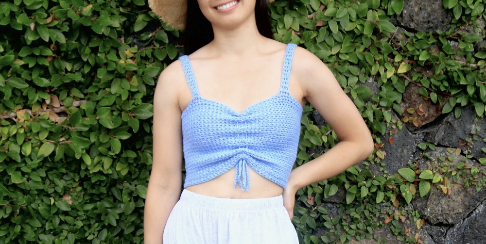 Crop Top Poly en Crochet PATRÓN GRATIS