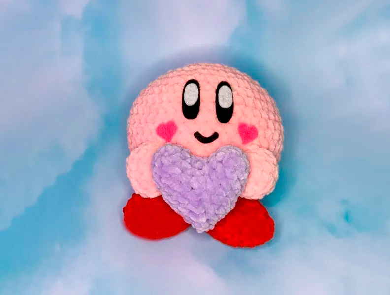 Muñeco Kirby Amigurumi PATRÓN GRATIS