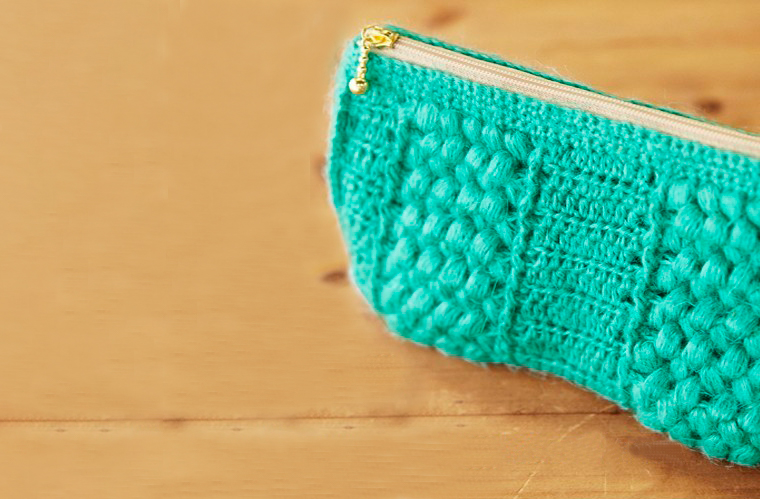 Monedero POPCORN en Crochet PATRÓN GRATIS